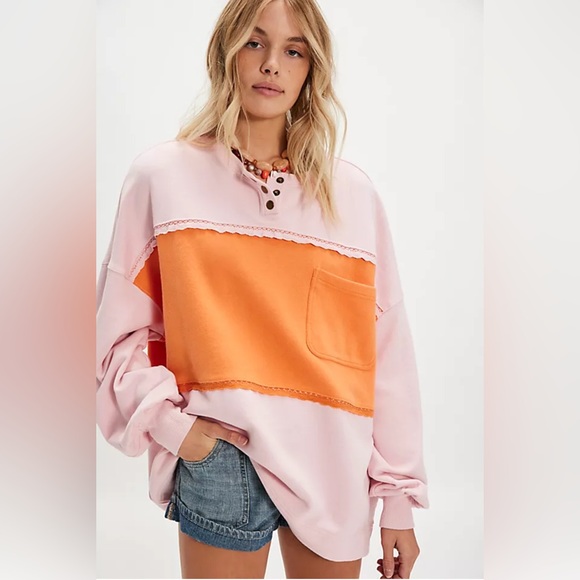 Free People Tops - free people Strawberry Sweatshirt